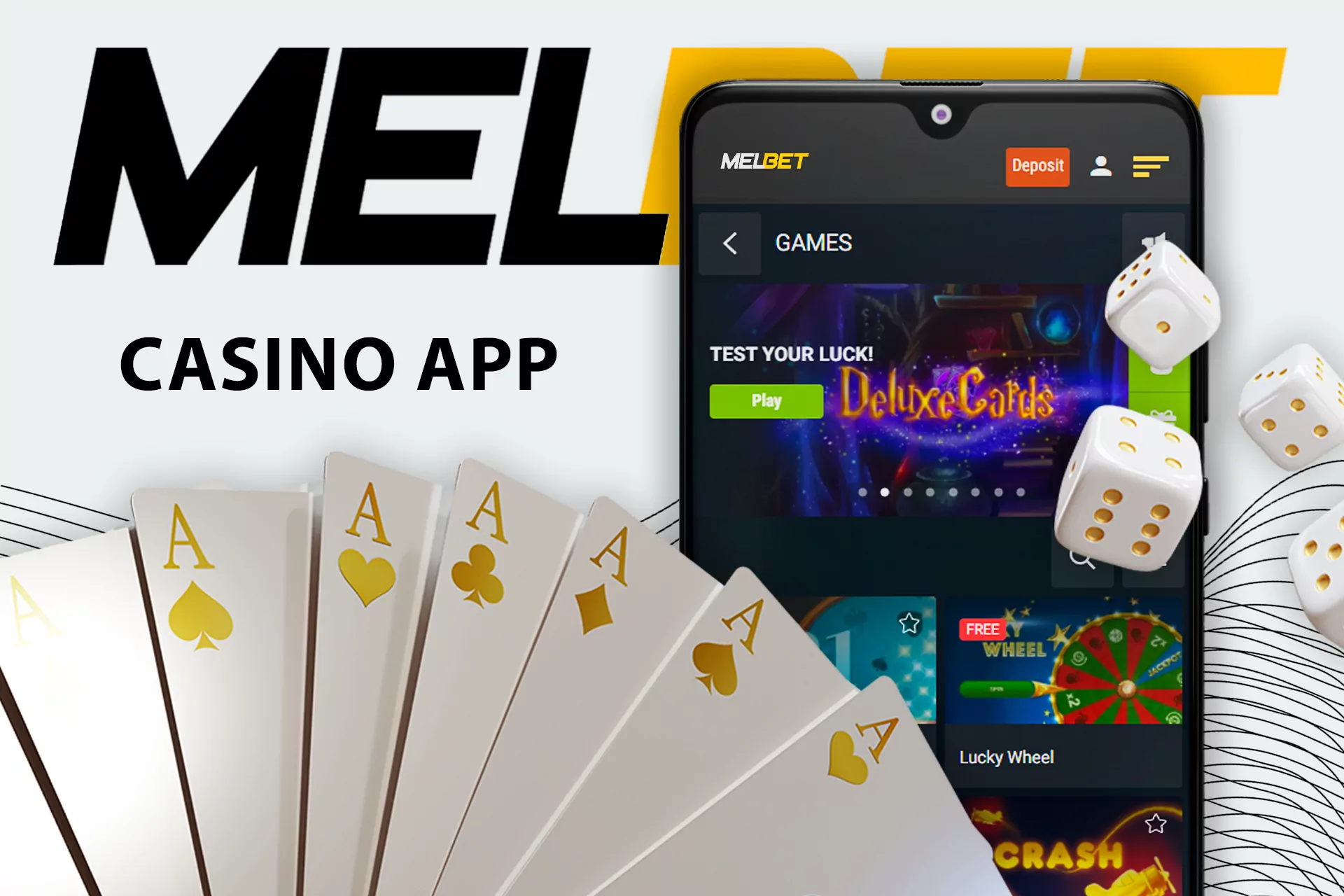 Use the Melbet app to play casino games in Bangladesh.
