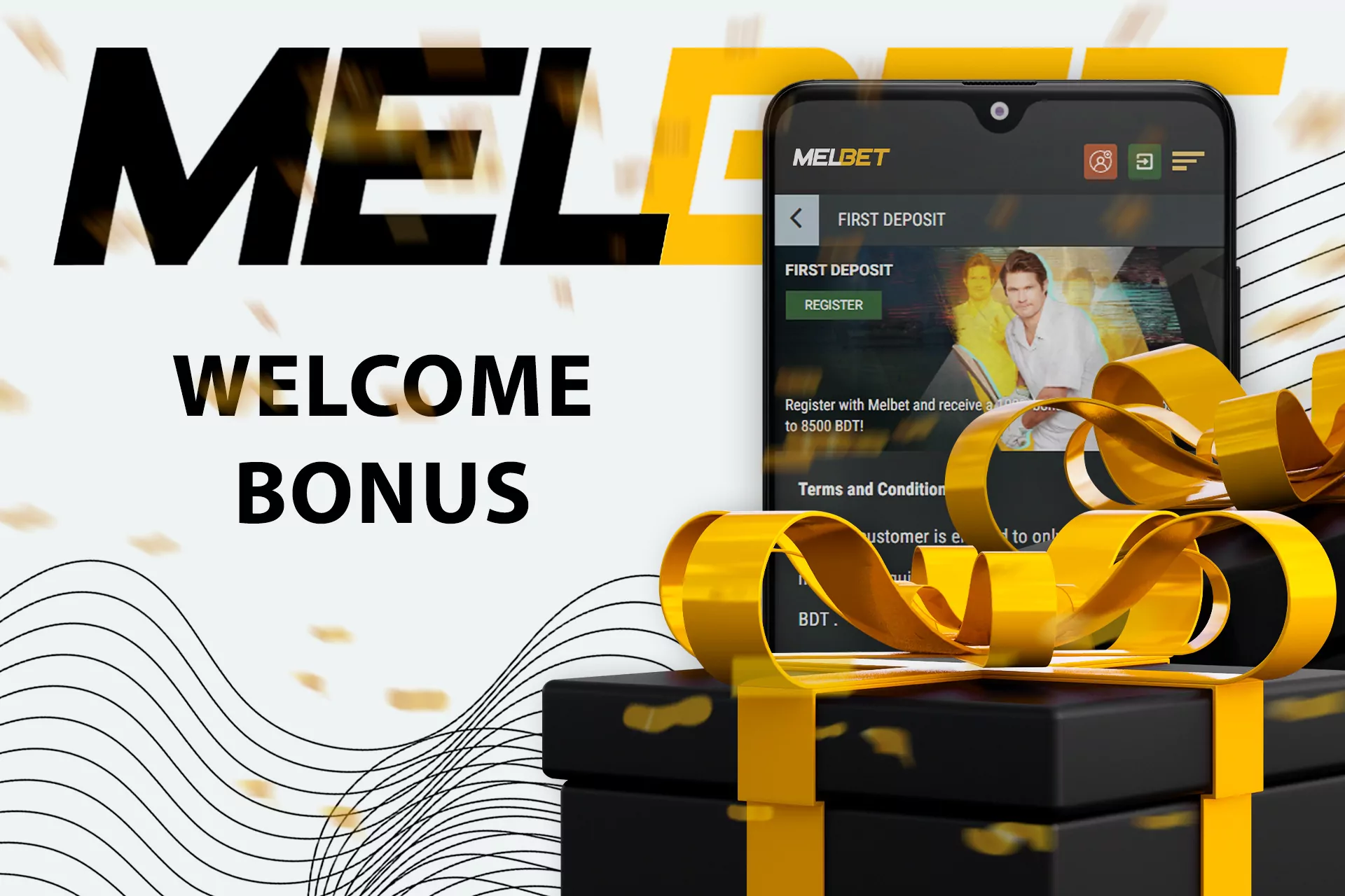 Get a welcome bonus of up to 175,000 BDT and 290 free spins when signing up with Melbet.