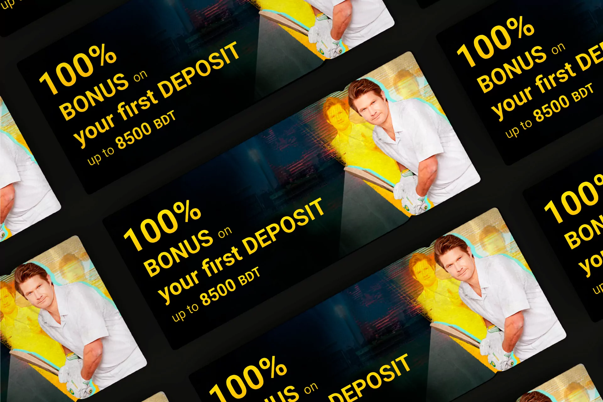 Get the +100% Melbet bonus of up to 10,000 BDT on your first deposit.