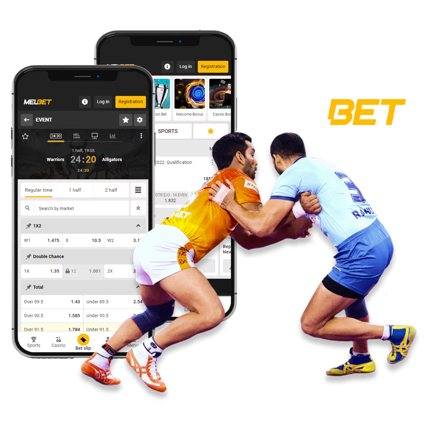 Learn how to start betting on kabaddi at Melbet.