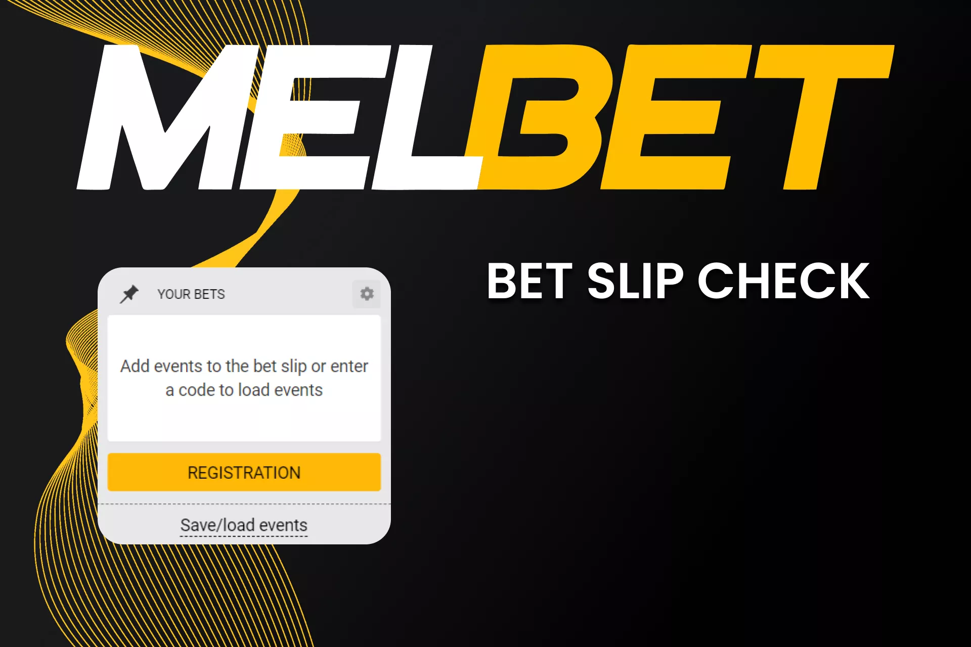 Save and check your bets on Melbet.