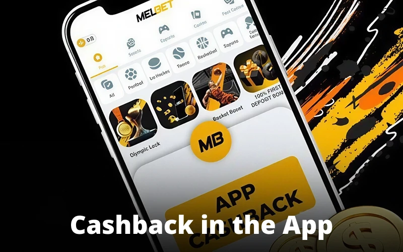 Install the Melbet app and get cashback every week.