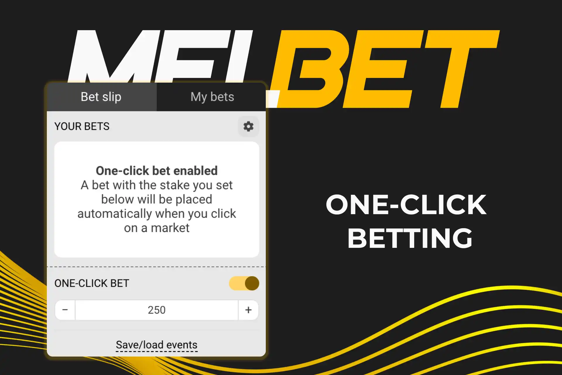 Place bets instantly on Melbet with one-click betting for fast and easy wagering.