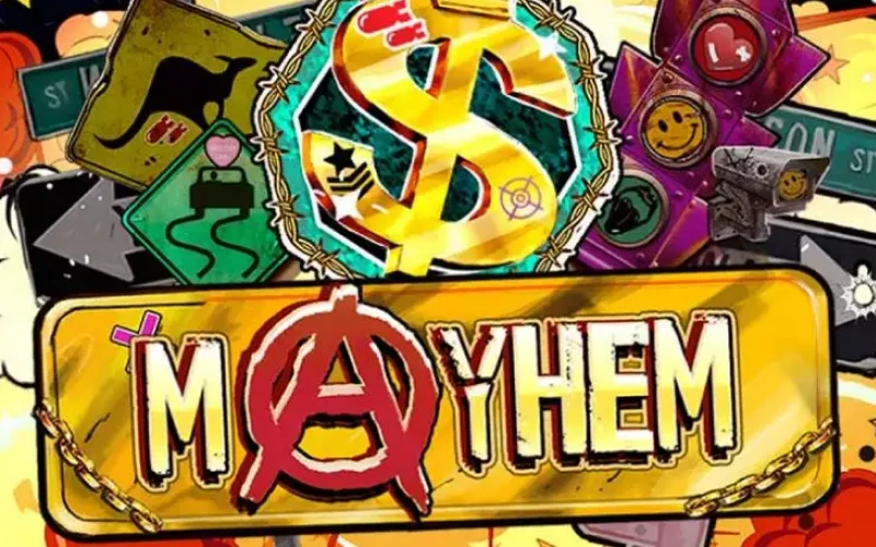 স্টাইলিশ স্লট Mayhem খেলুন এবং Melbet এ জিতে নিন।