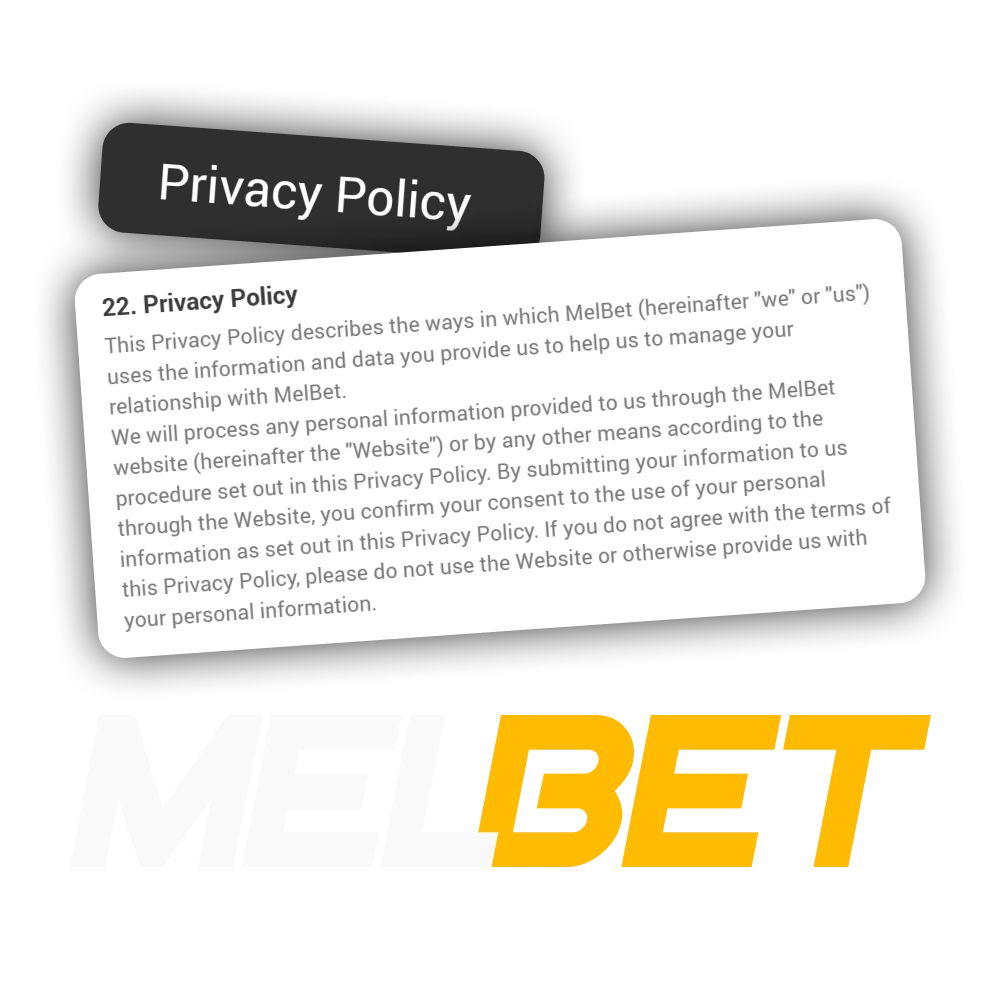 Please read Melbet's privacy policy.