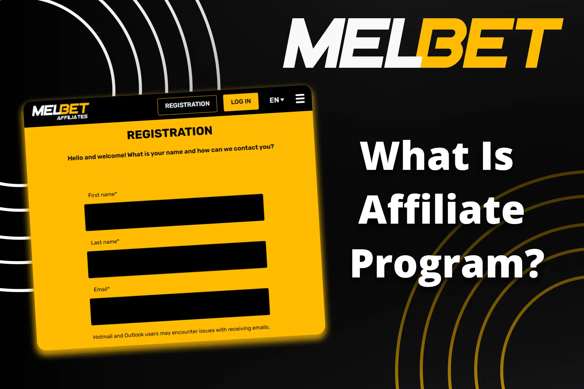 Find out information about the Melbet affiliate program.