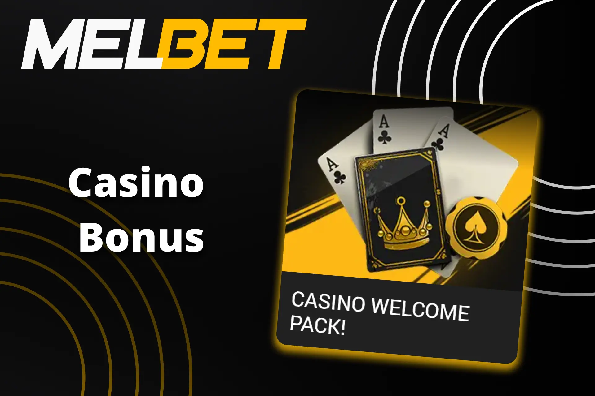 Activate Melbet casino welcome bonus with free spins.
