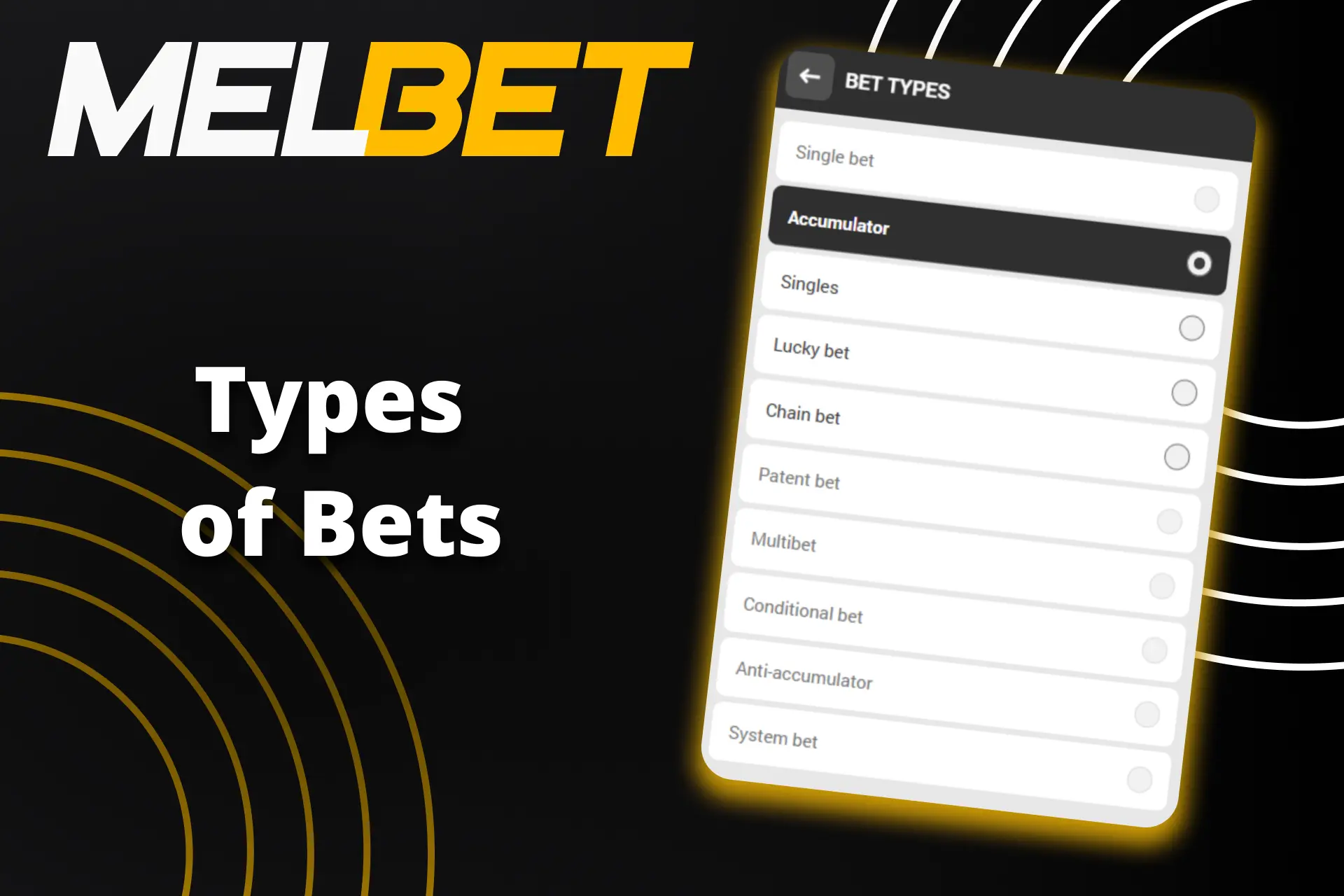 Explore all bet types on Melbet and find the best strategy to balance risk and reward.