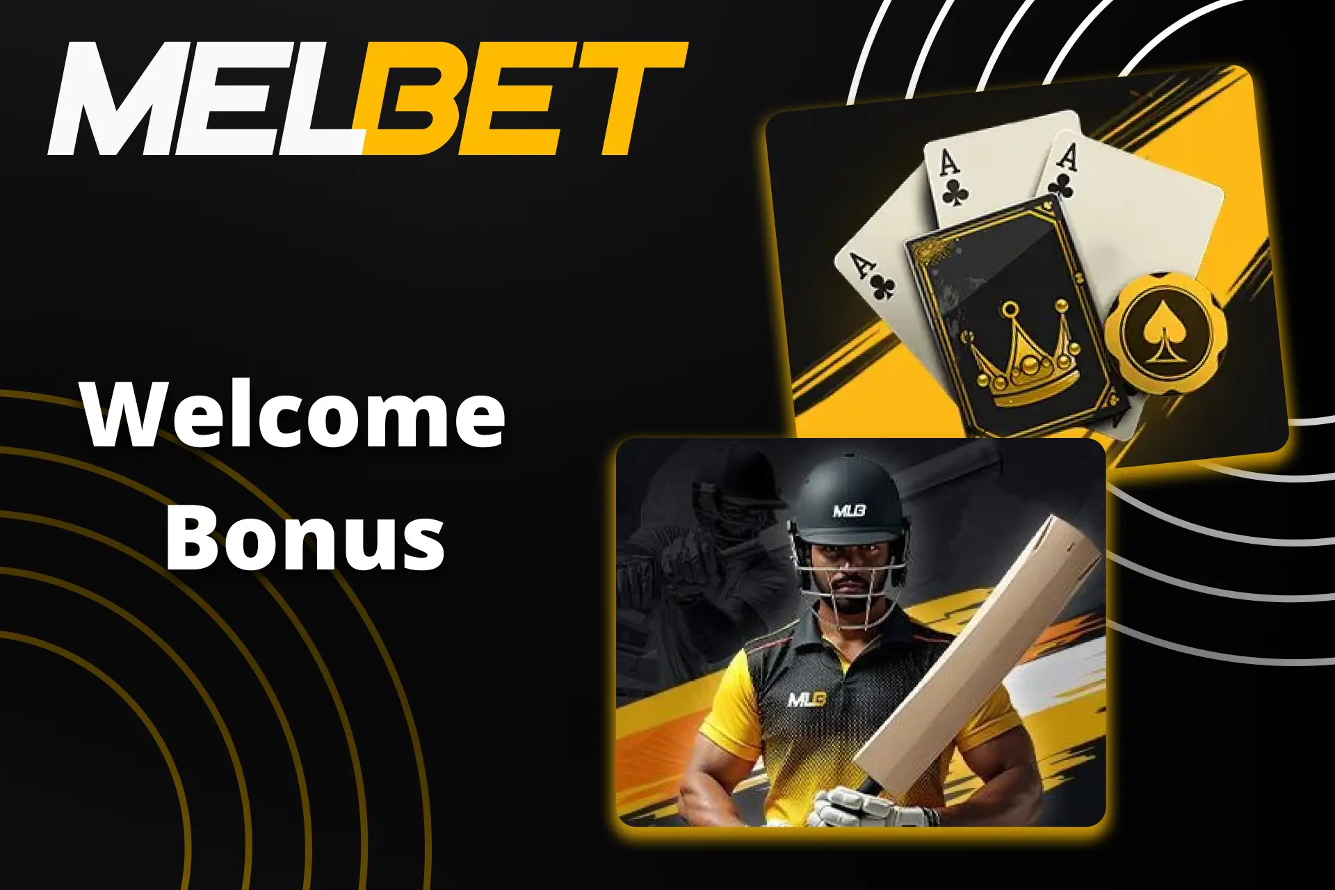 Get Melbet sports or casino bonus now.