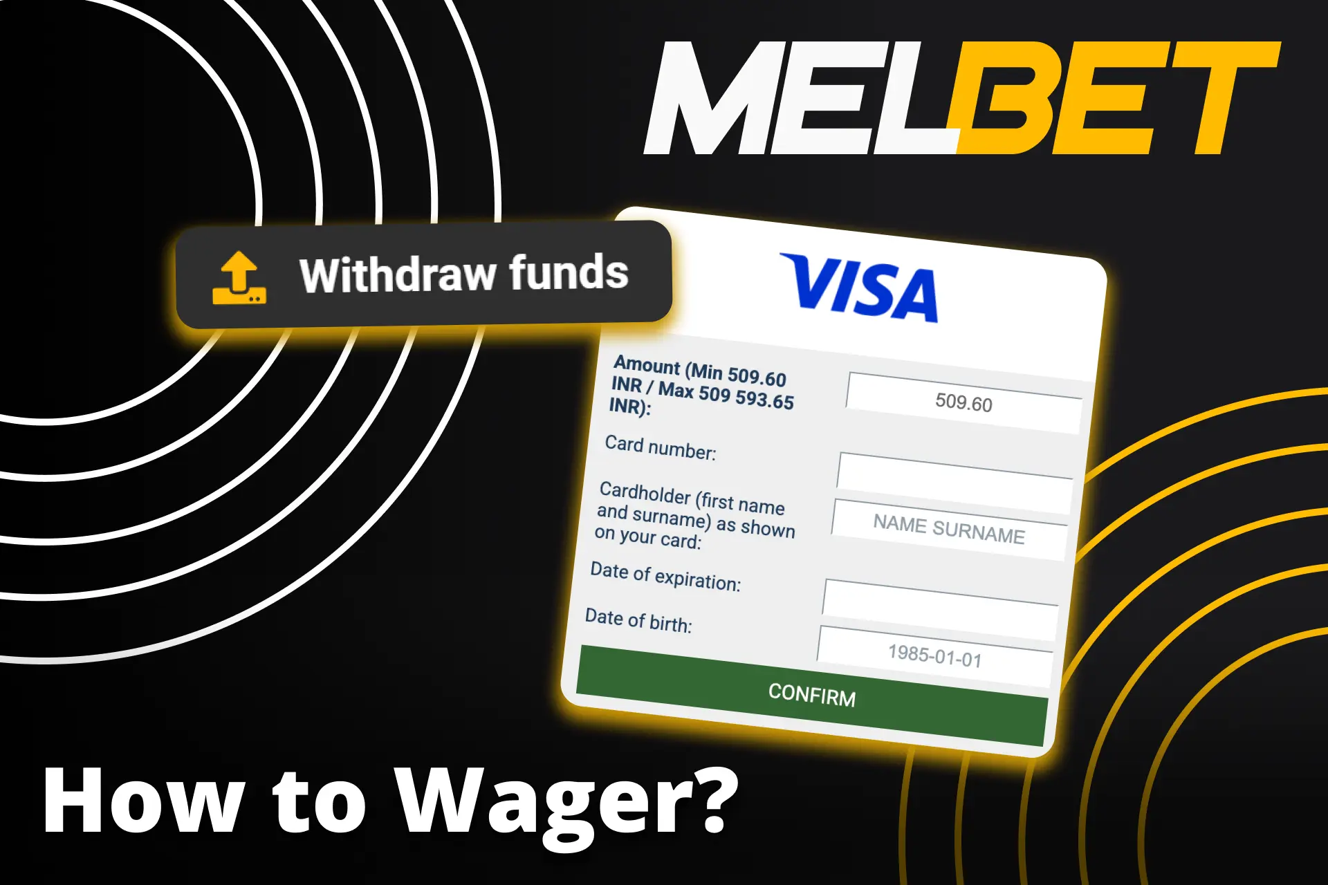 You need to meet several requirements to withdraw Melbet bonuses.