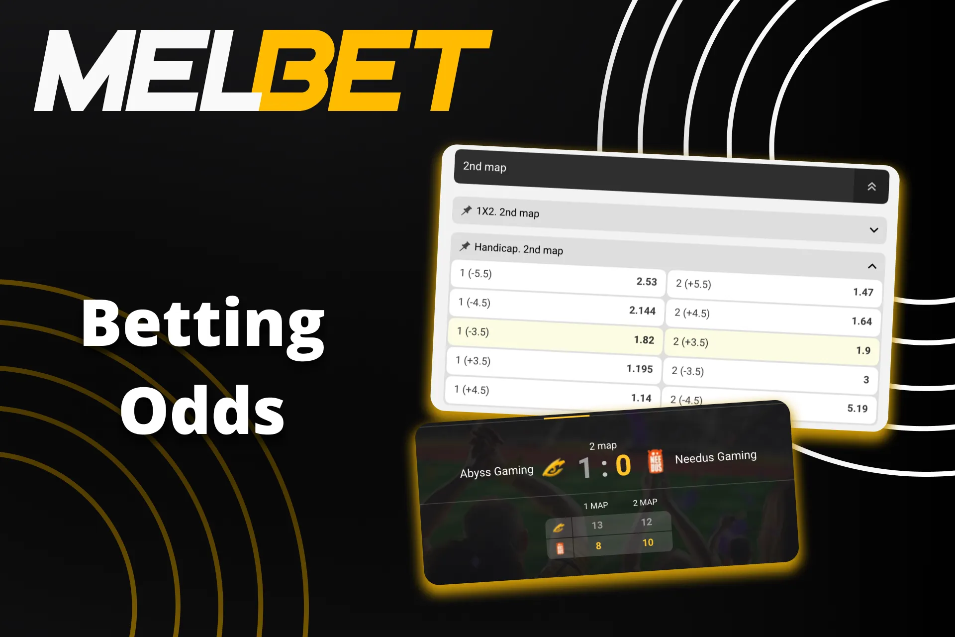 Check CS2 odds at Melbet, place bets on big events.