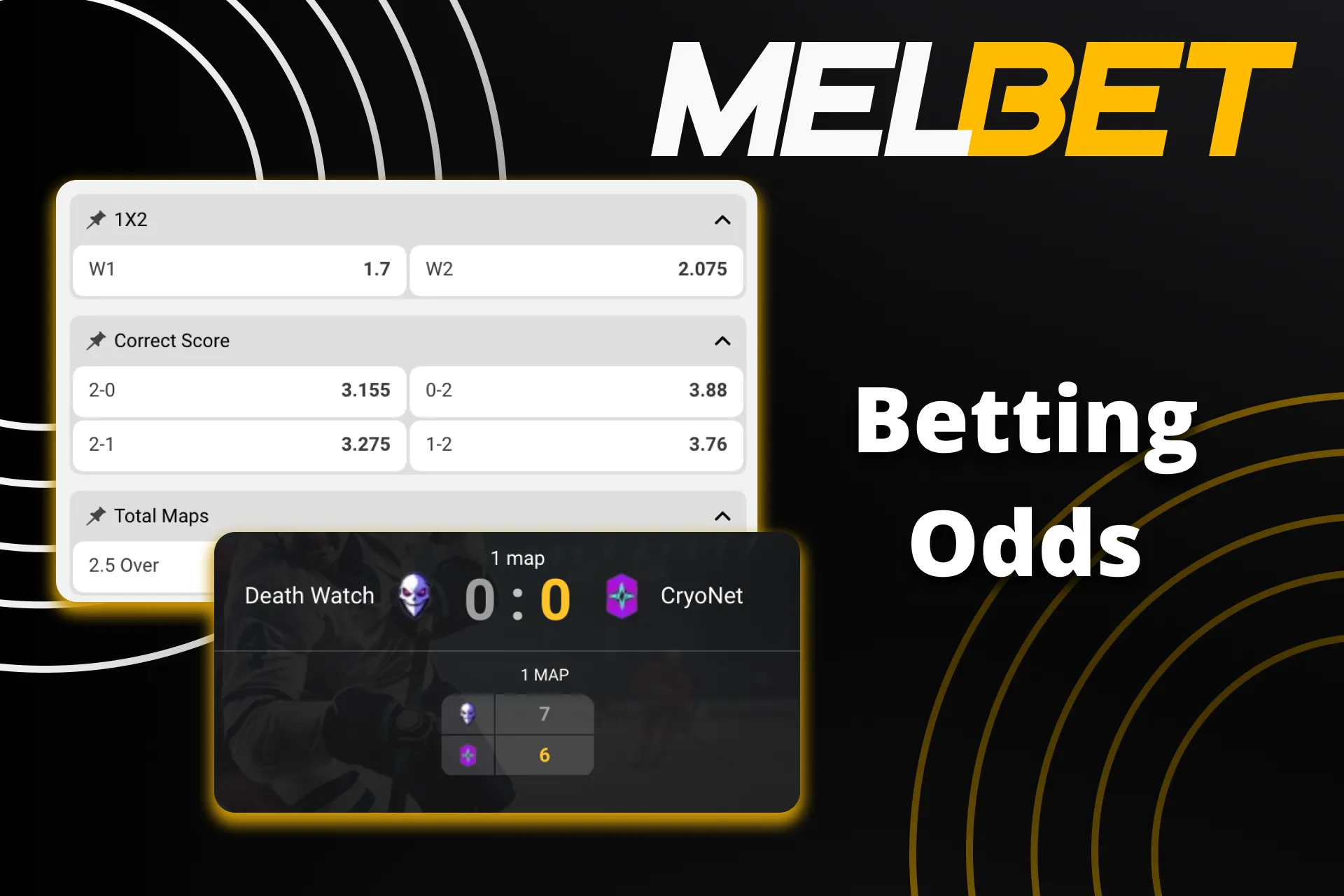 Check LoL odds at Melbet, bet on major tournaments.
