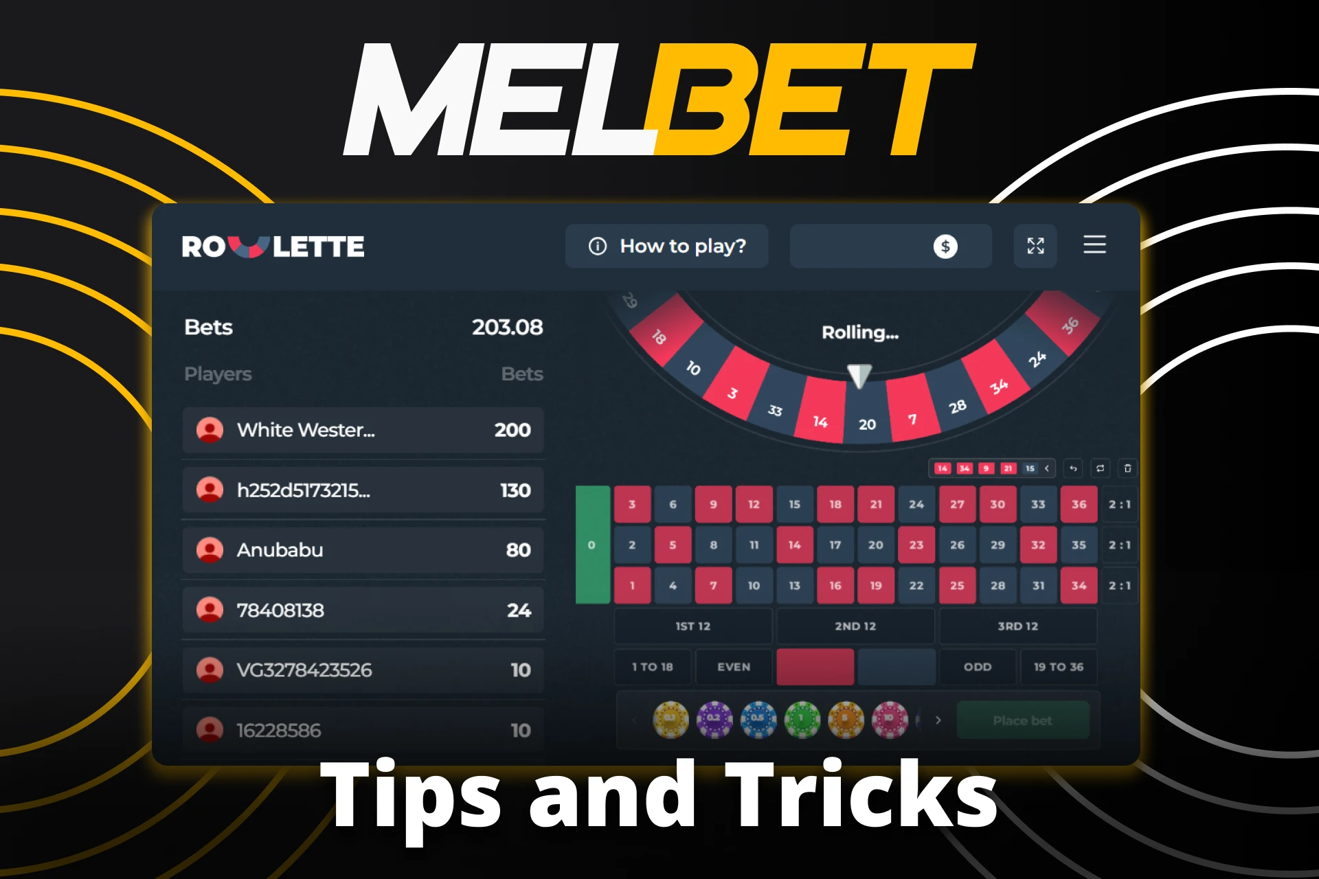 Check out tips from other Jackpot players on Melbet.