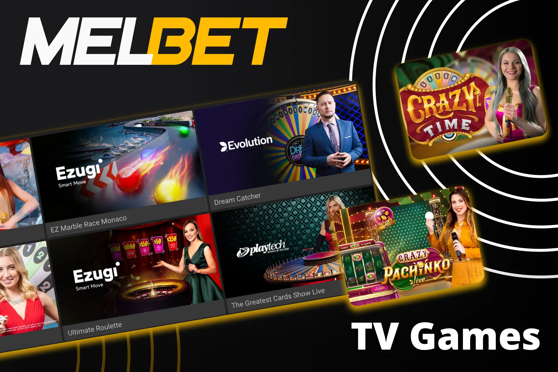 Spin the wheel in Crazy Time and win big at Melbet Casino.