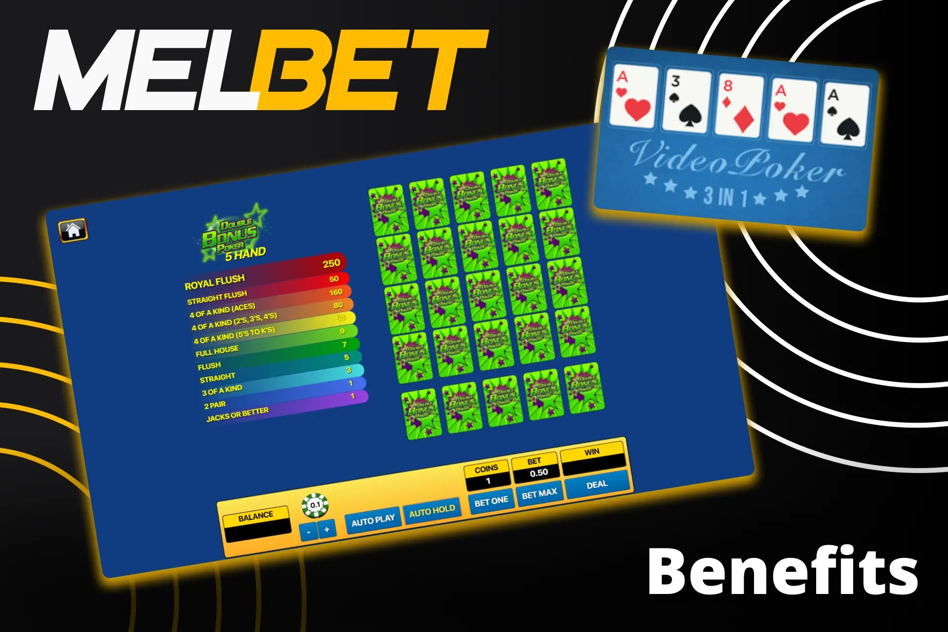 Find out the benefits of playing Poker at Melbet.