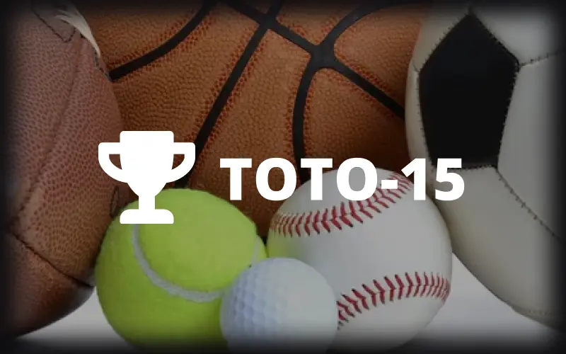 To bet on TOTO at Melbet, choose the toto-15 section.