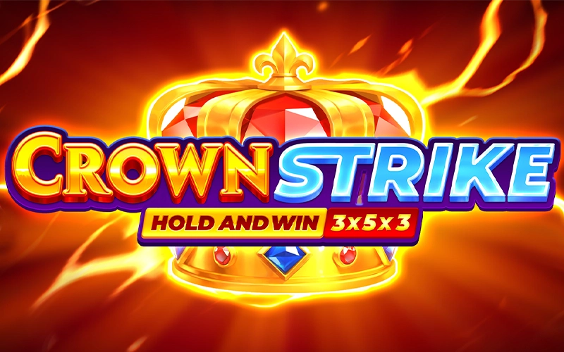 Spin the fruit and diamonds reels in the new Crown Strike Hold and Win slot at Melbet.